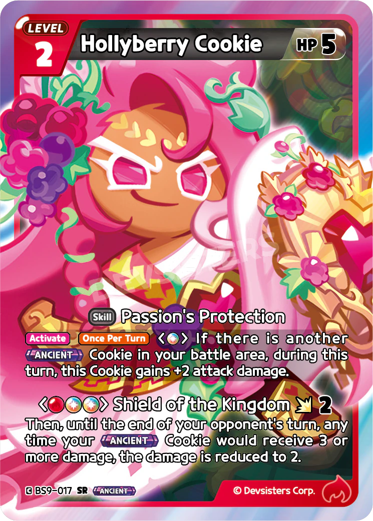 BS9-017 Hollyberry Cookie