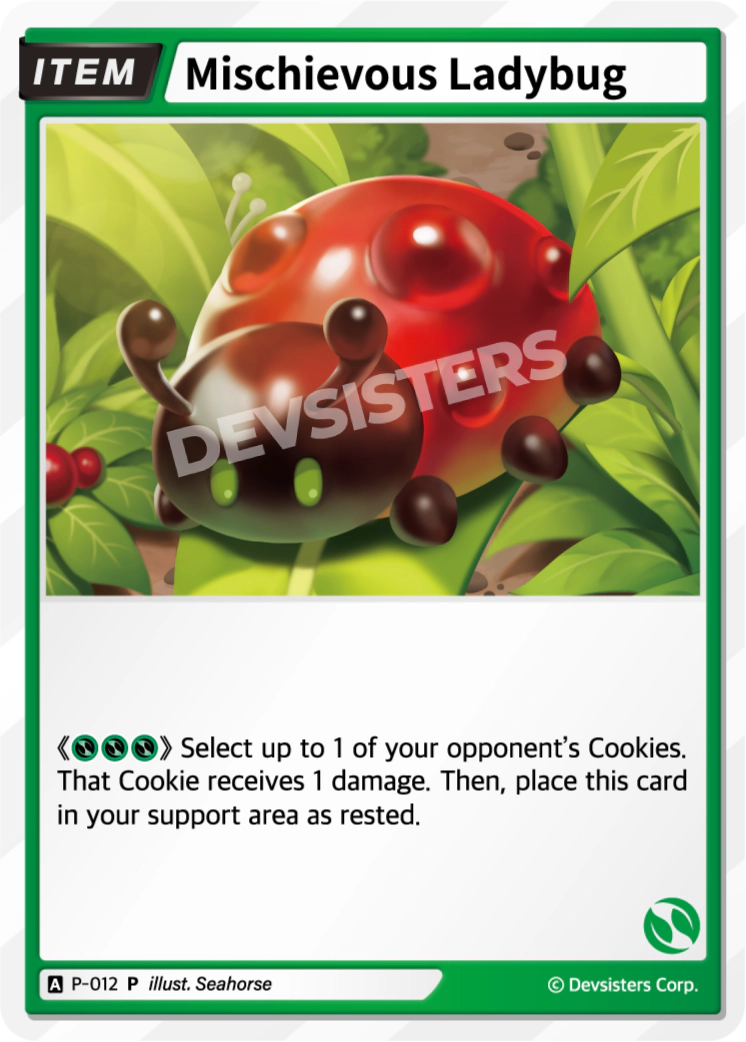 P-012 Mischievous Ladybug
