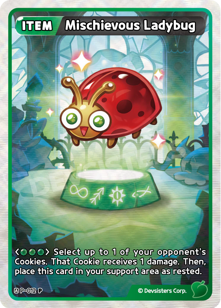 P-012@1 Mischievous Ladybug