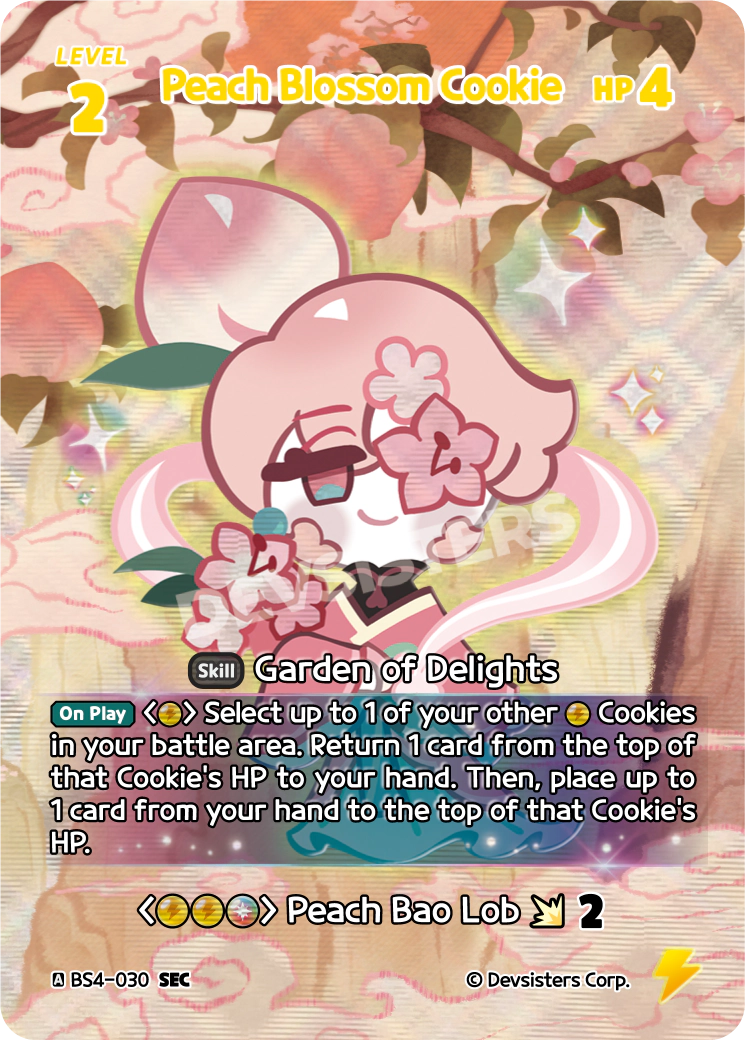 BS4-030@1 Peach Blossom Cookie