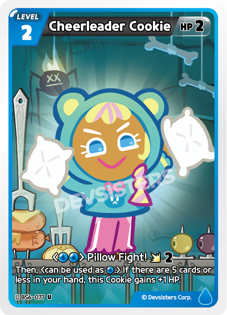 BS6-077 Cheerleader Cookie