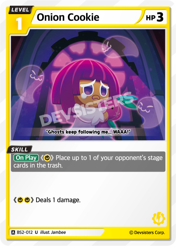 BS2-012 Onion Cookie