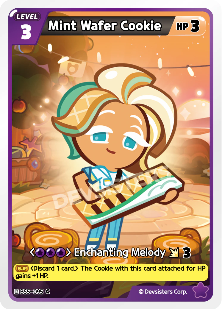 BS5-095 Mint Wafer Cookie