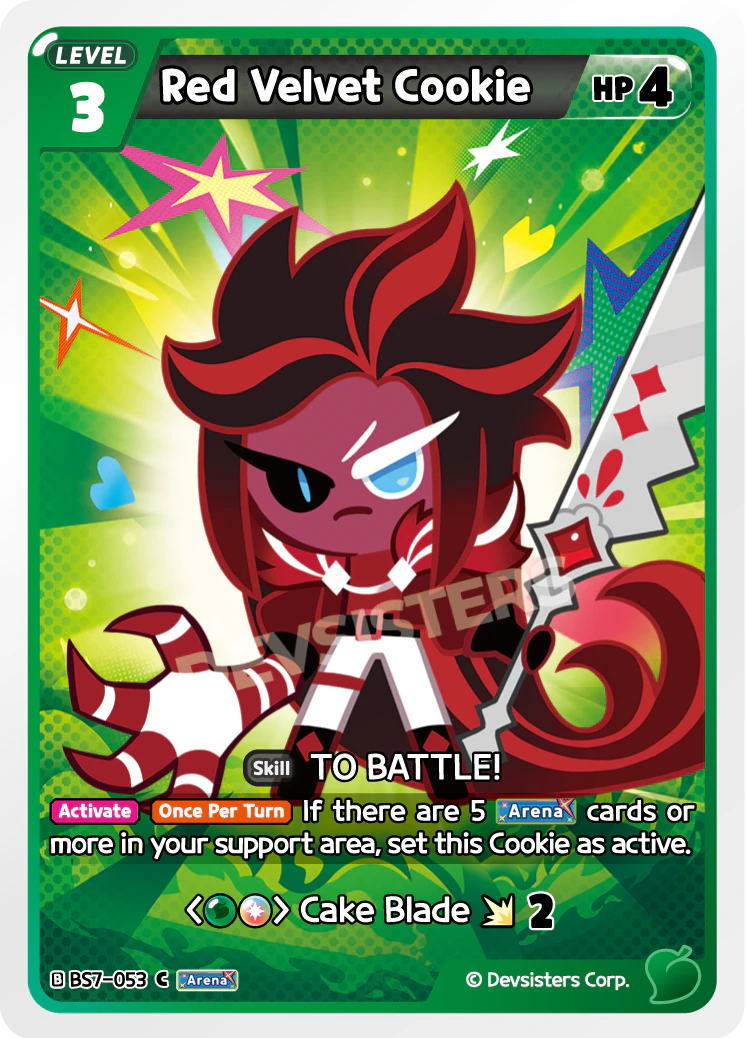BS7-053 Red Velvet Cookie