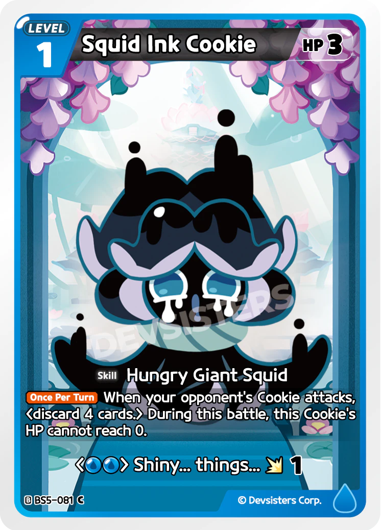 BS5-081 Squid Ink Cookie