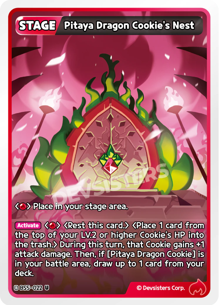 BS5-022 Pitaya Dragon Cookie's Nest