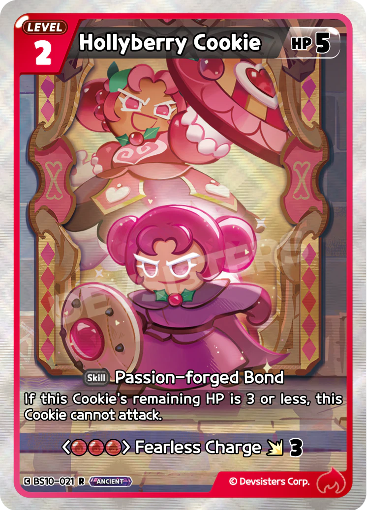 BS10-021 Hollyberry Cookie