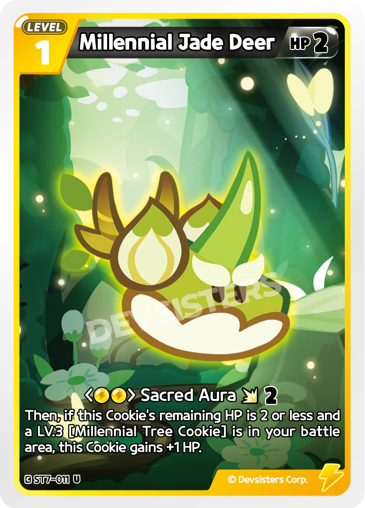 ST7-011 Millennial Jade Deer