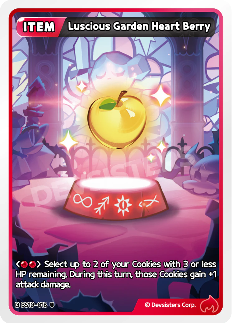 BS10-016 Luscious Garden Heart Berry