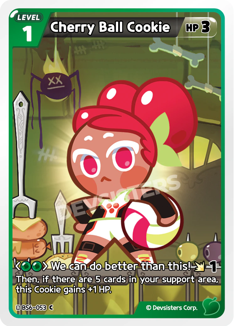 BS6-053 Cherry Ball Cookie