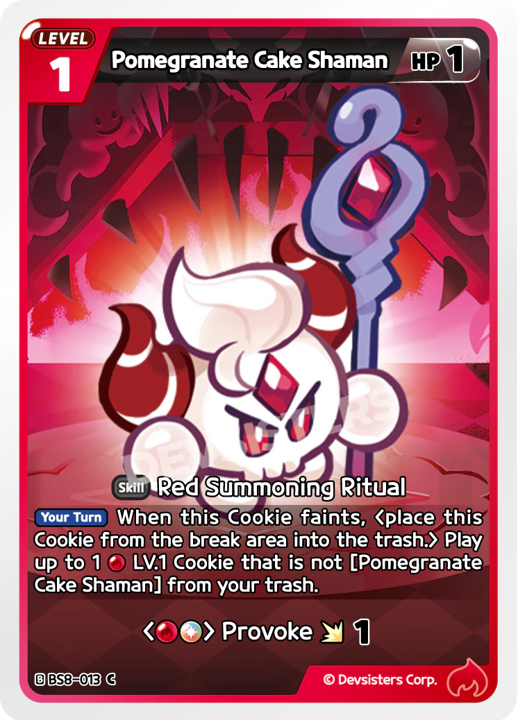 BS8-013 Pomegranate Cake Shaman