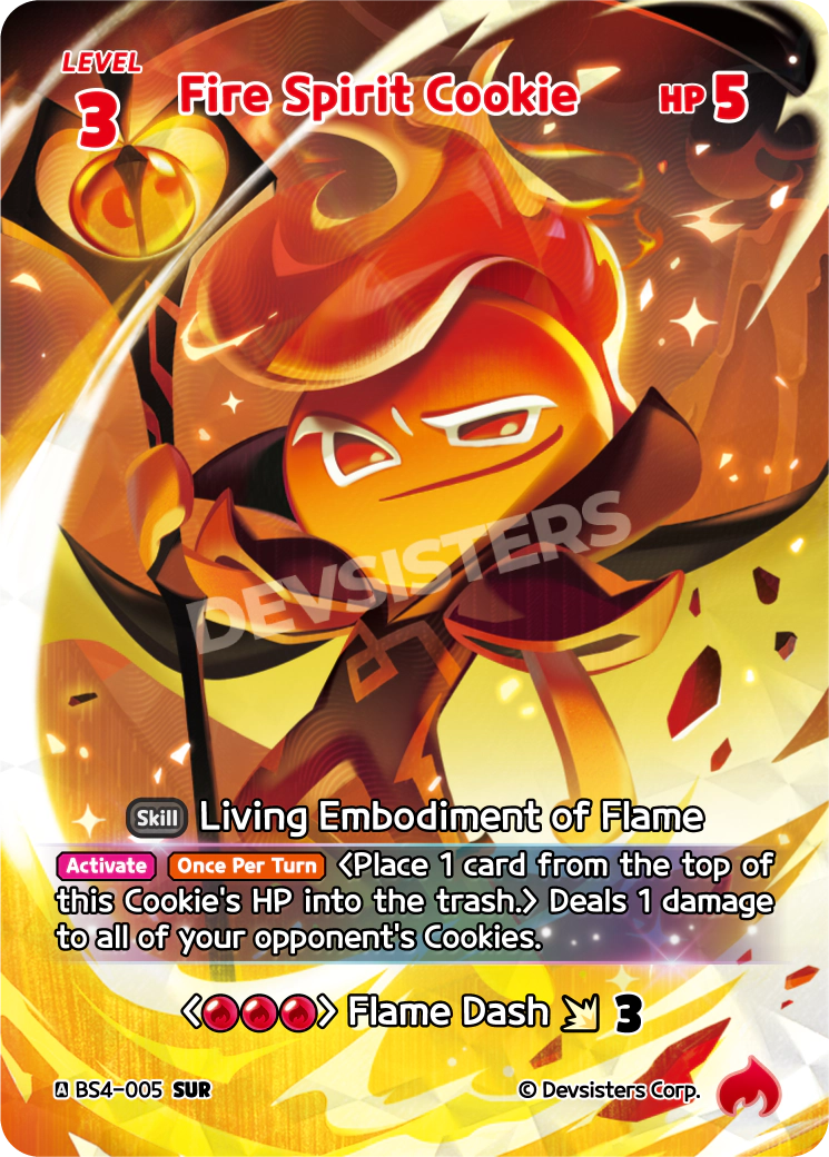 BS4-005@1 Fire Spirit Cookie