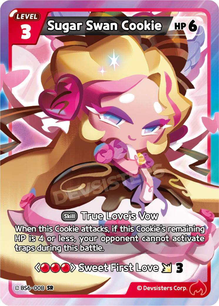 BS6-008 Sugar Swan Cookie