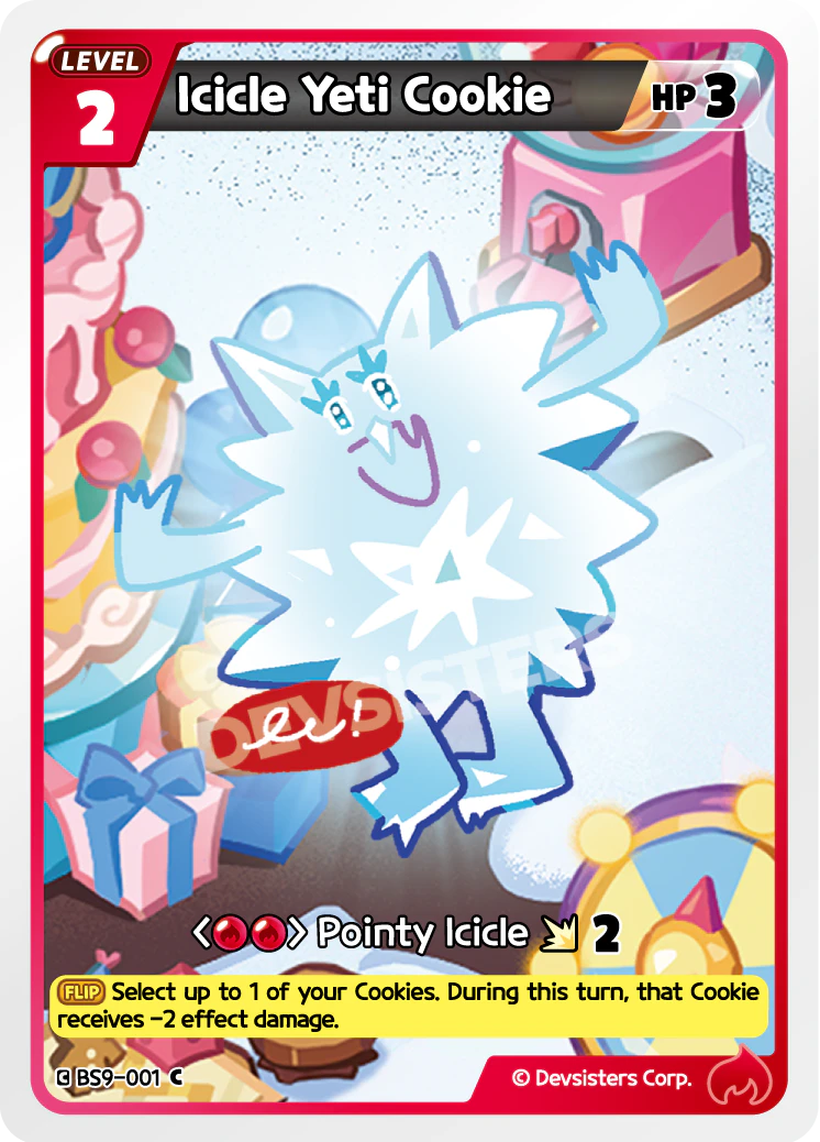 BS9-001@1 Icicle Yeti Cookie