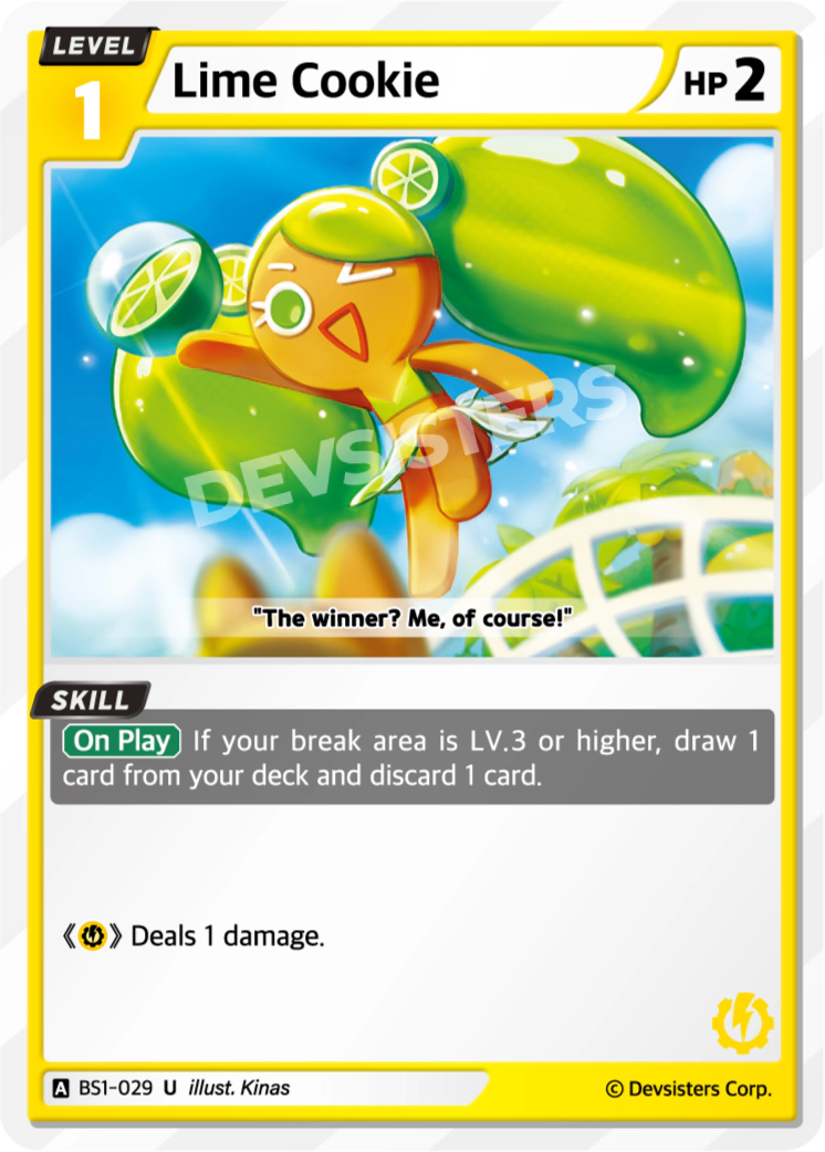 BS1-029 Lime Cookie