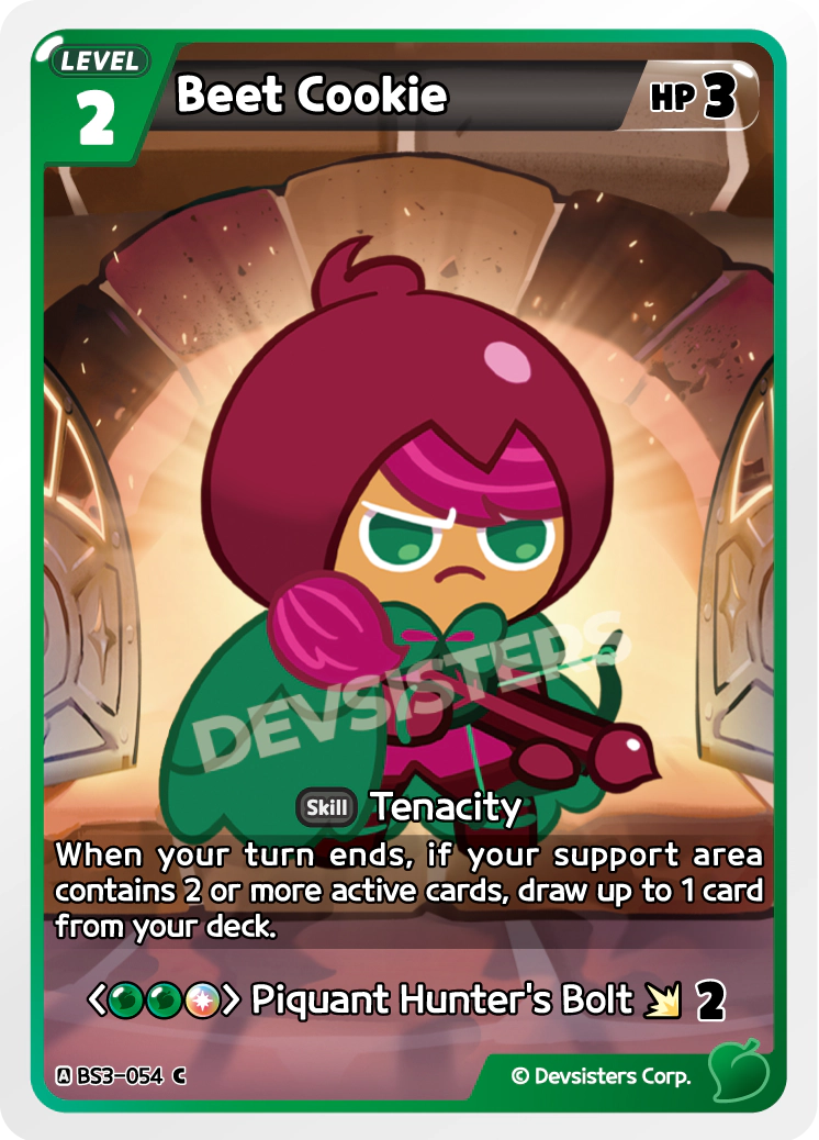 BS3-054 Beet Cookie