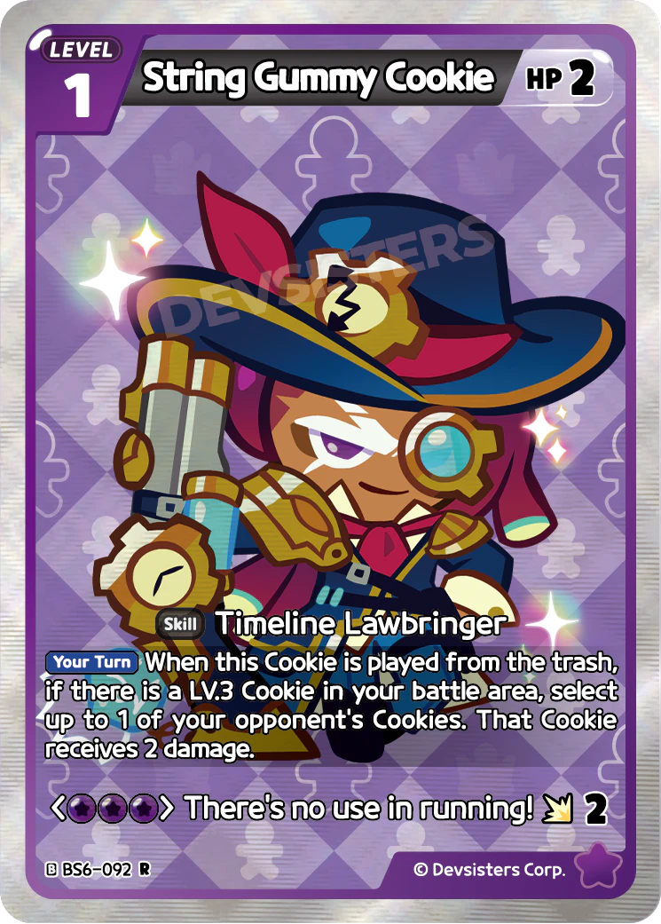 BS6-092 String Gummy Cookie