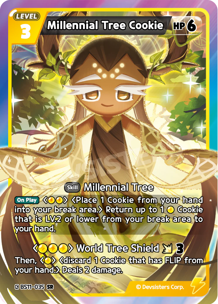 BS11-035 Millennial Tree Cookie