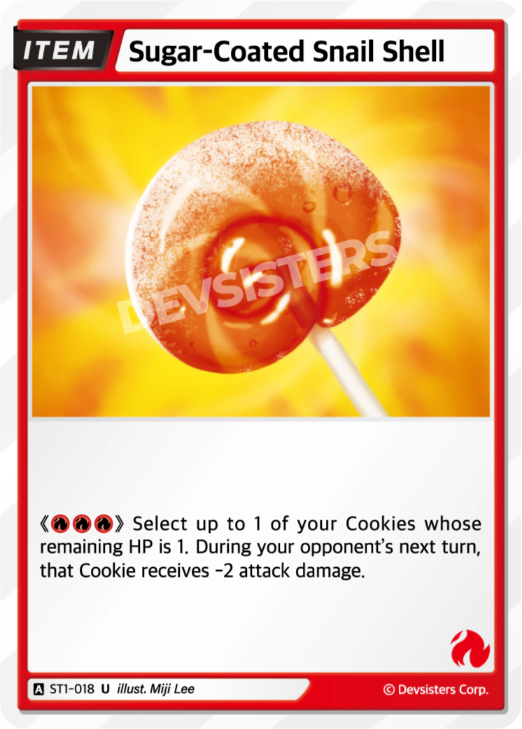 ST1-018 Sugar-Coated Snail Shell