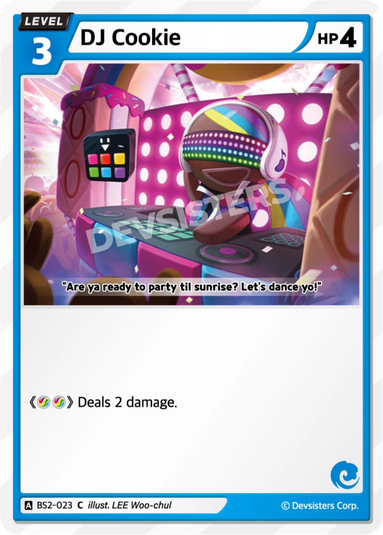 BS2-023 DJ Cookie