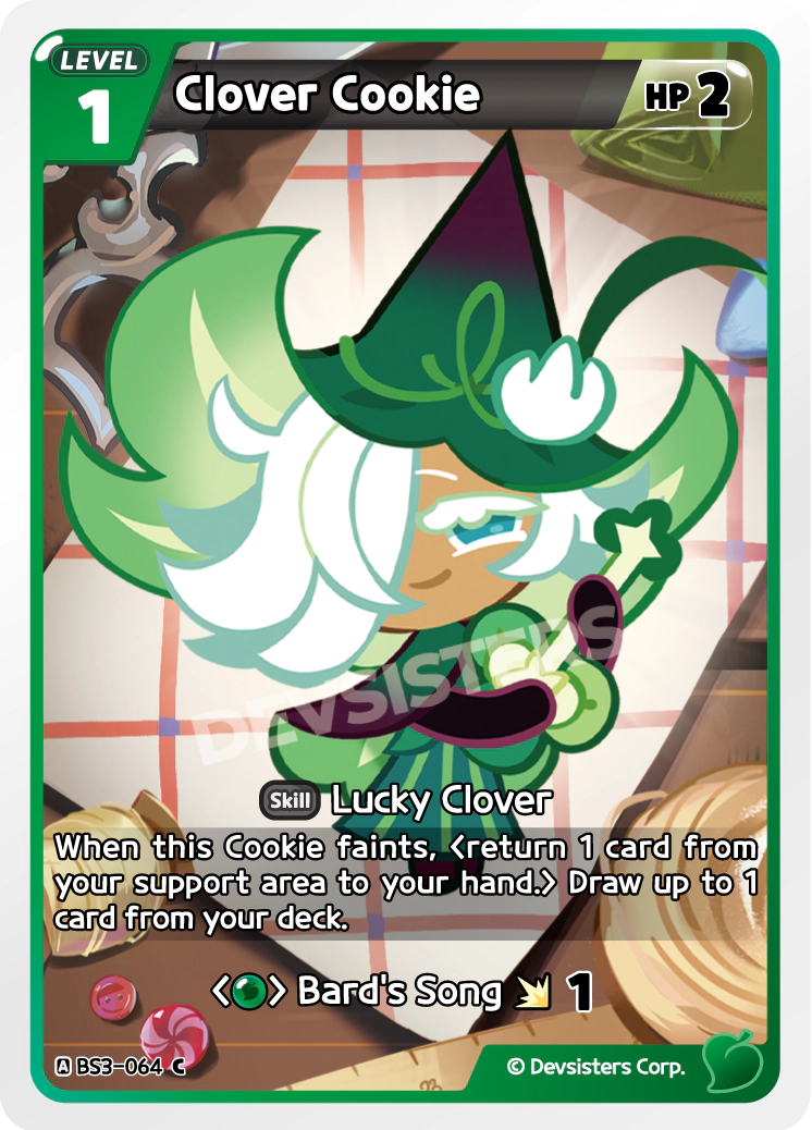 BS3-064 Clover Cookie