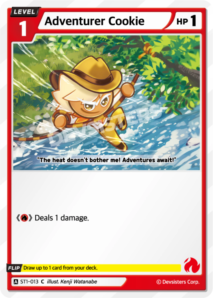 ST1-013 Adventurer Cookie
