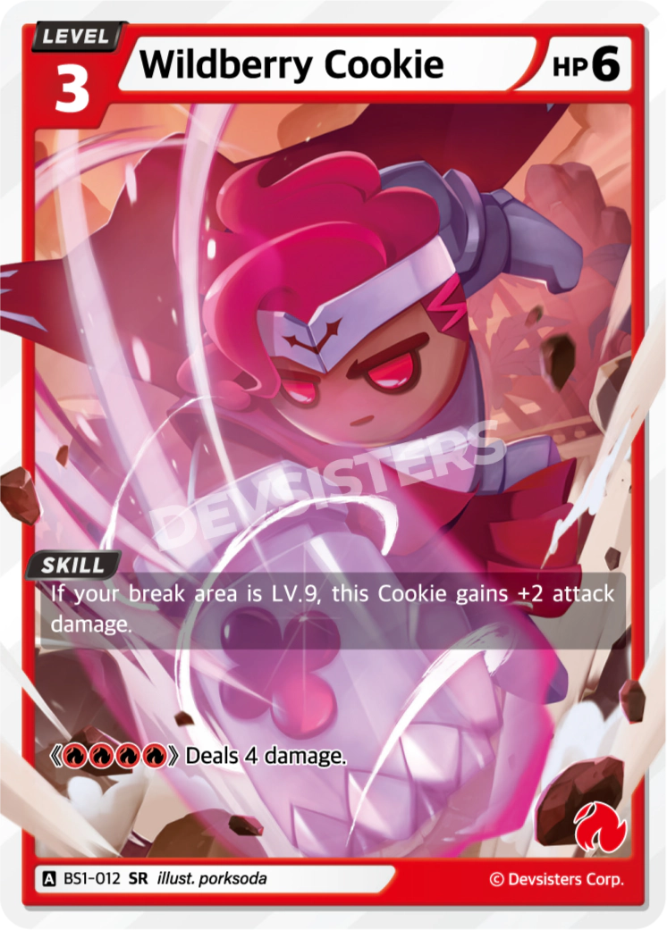 BS1-012 Wildberry Cookie