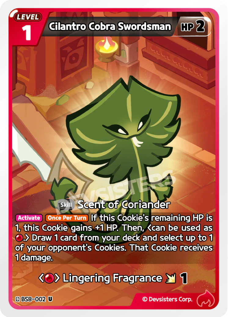 BS8-002 Cilantro Cobra Swordsman