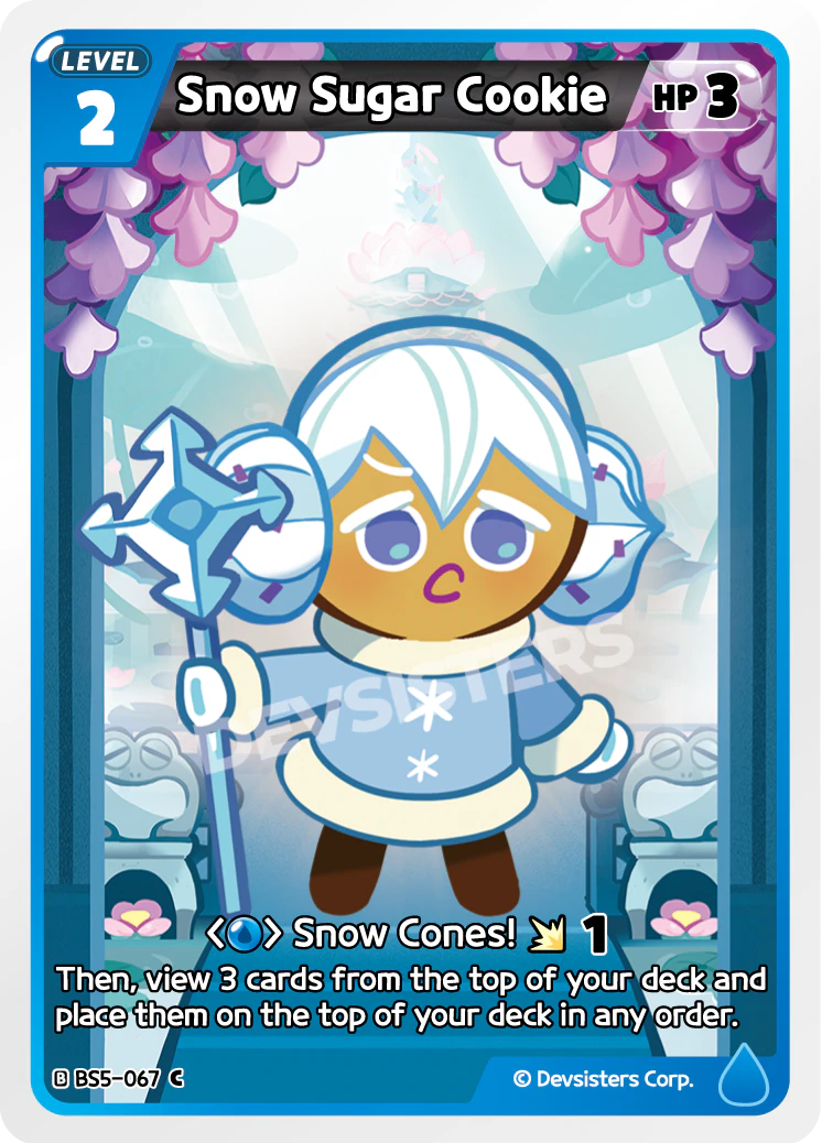 BS5-067 Snow Sugar Cookie