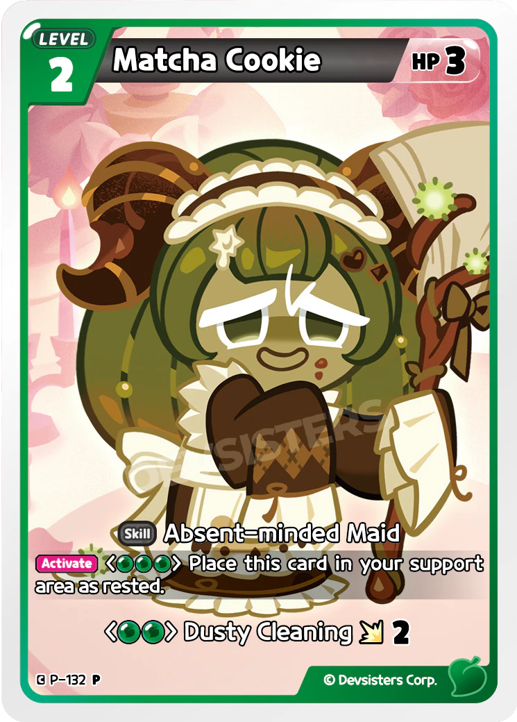 P-132 Matcha Cookie