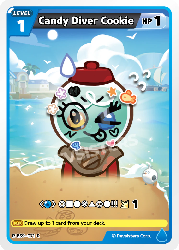 BS9-071@1 Candy Diver Cookie