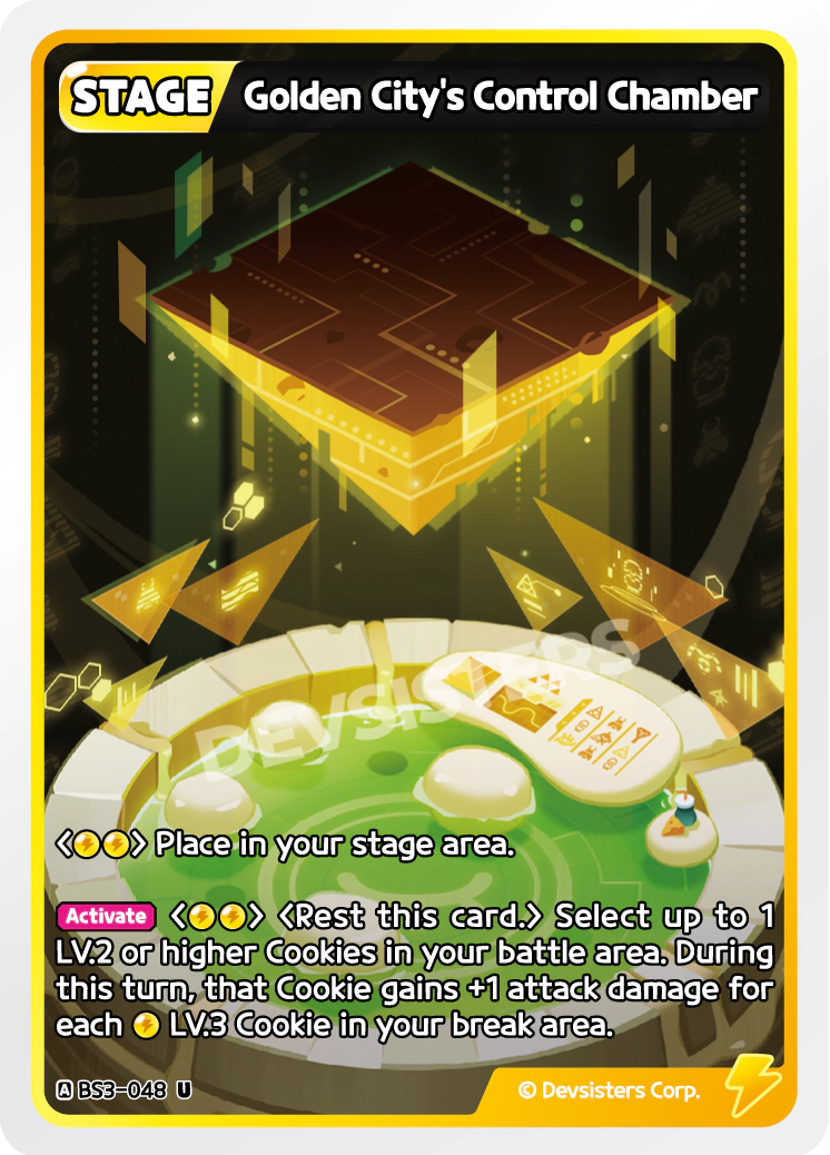 BS3-048 Golden City's Control Chamber