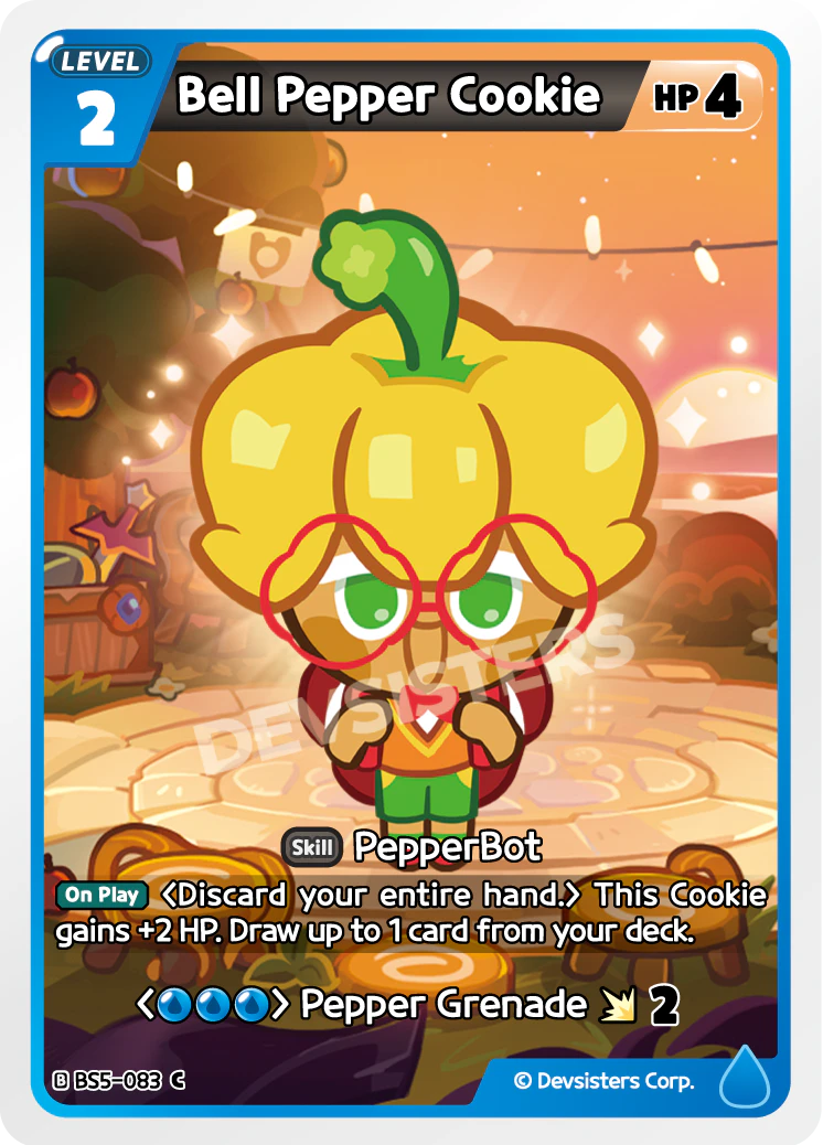 BS5-083 Bell Pepper Cookie