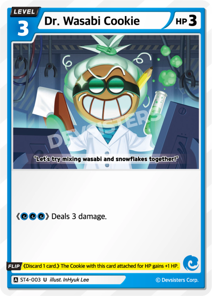 ST4-003 Dr. Wasabi Cookie