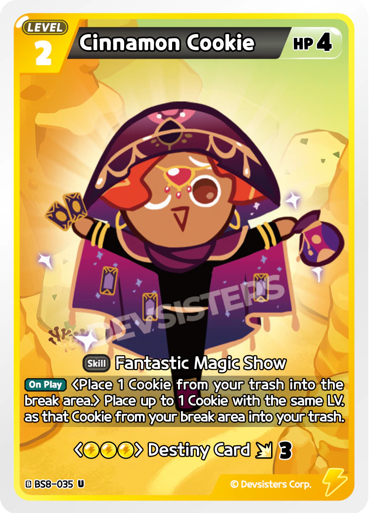 BS8-035 Cinnamon Cookie