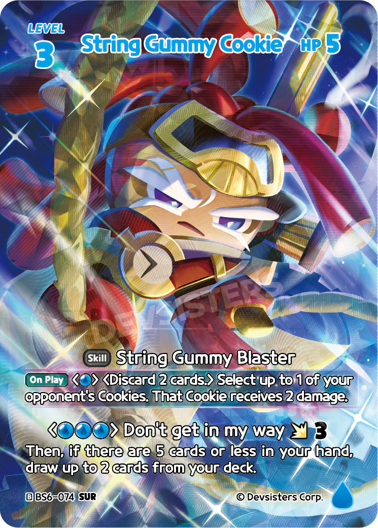 BS6-074@1 String Gummy Cookie