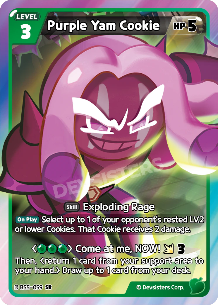 BS5-059 Purple Yam Cookie