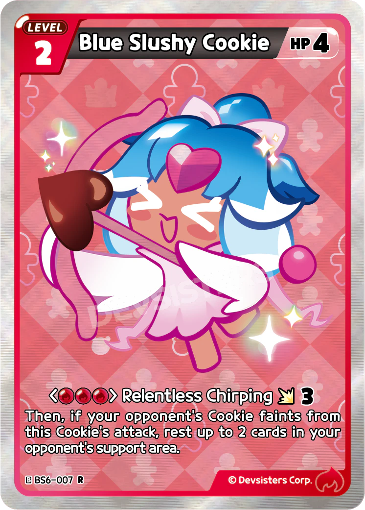 BS6-007 Blue Slushy Cookie