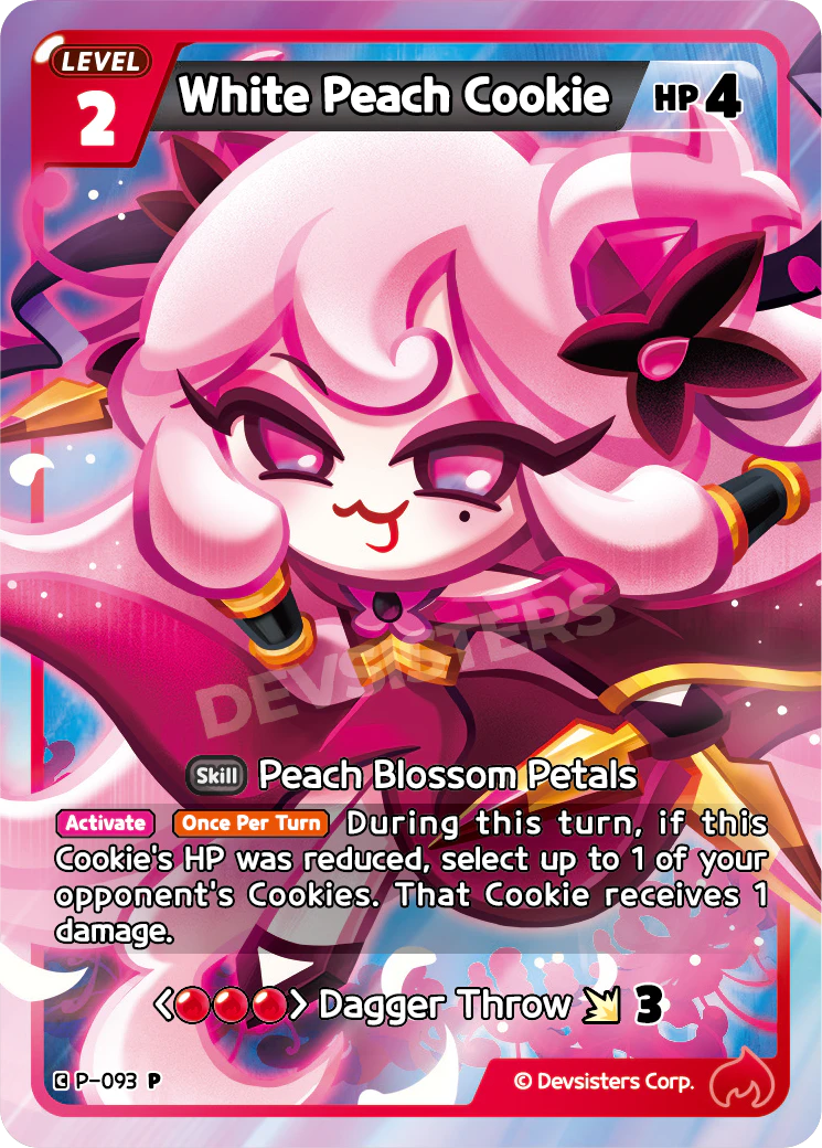 P-093 White Peach Cookie