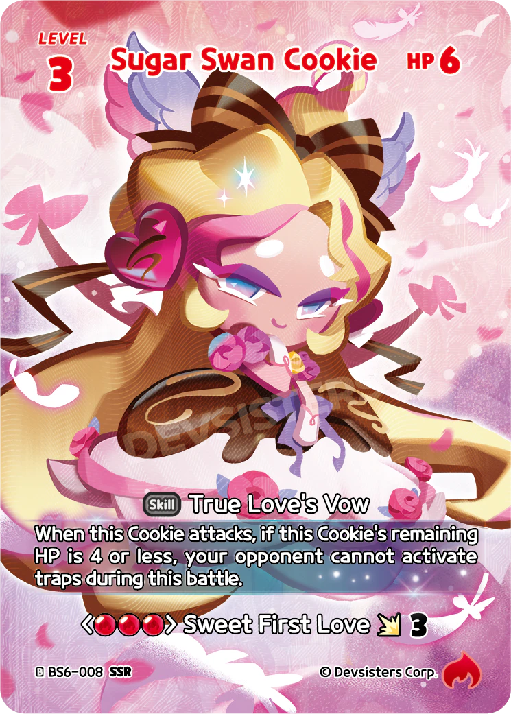 BS6-008@1 Sugar Swan Cookie