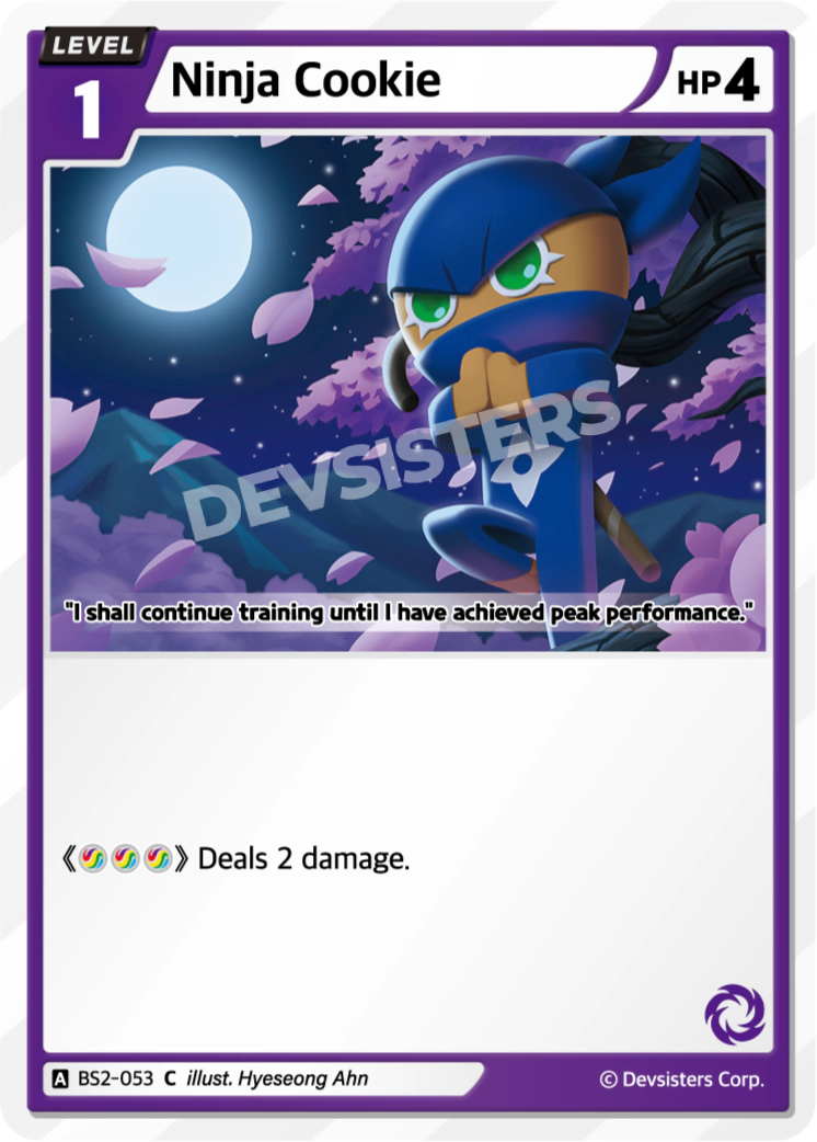 BS2-053 Ninja Cookie