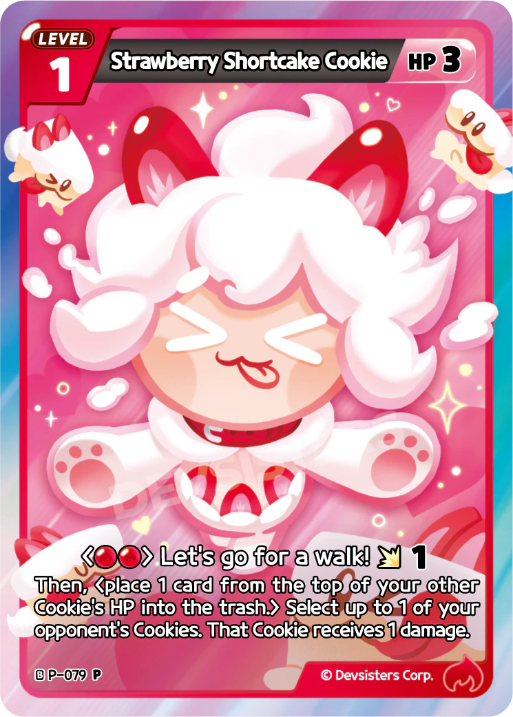 P-079 Strawberry Shortcake Cookie