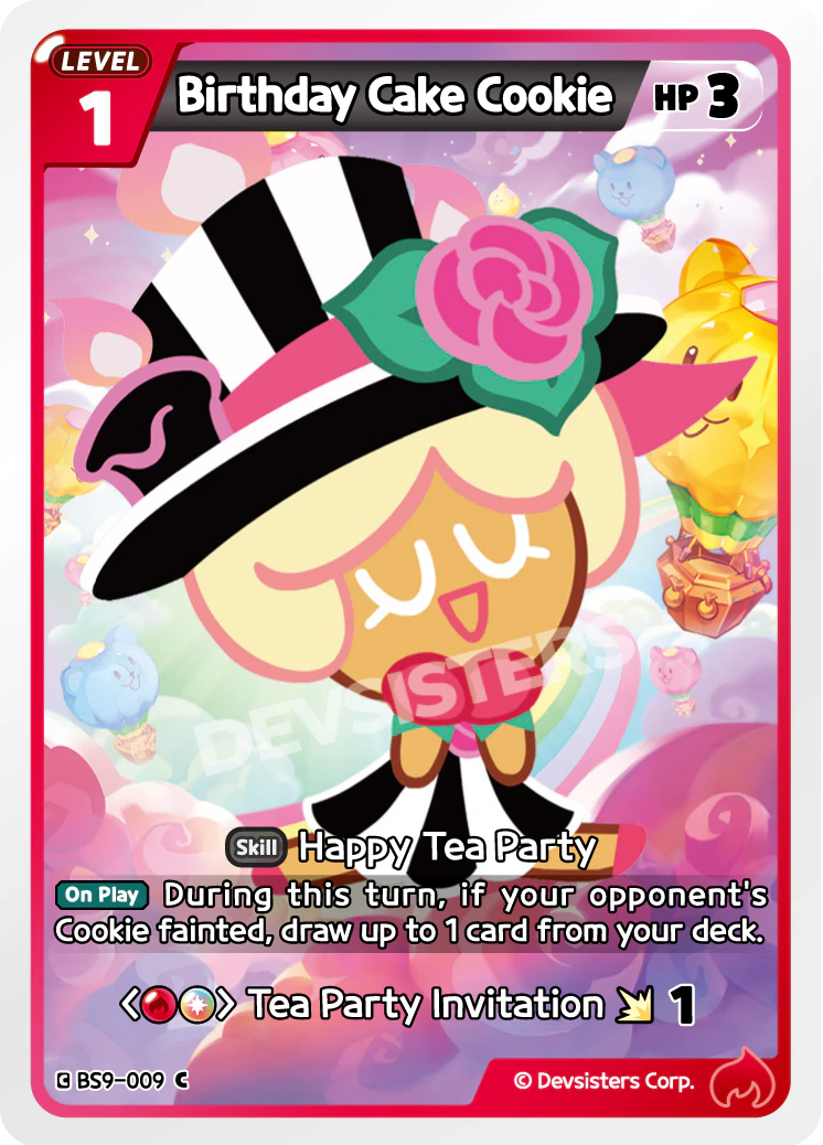 BS9-009 Birthday Cake Cookie