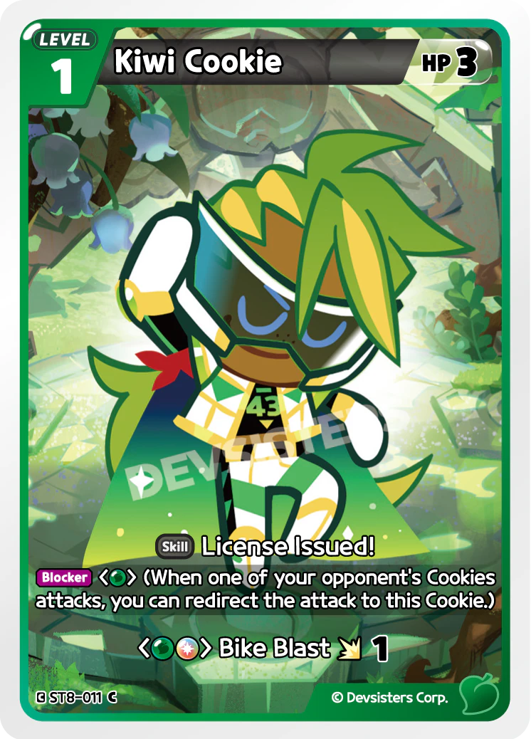 ST8-011 Kiwi Cookie