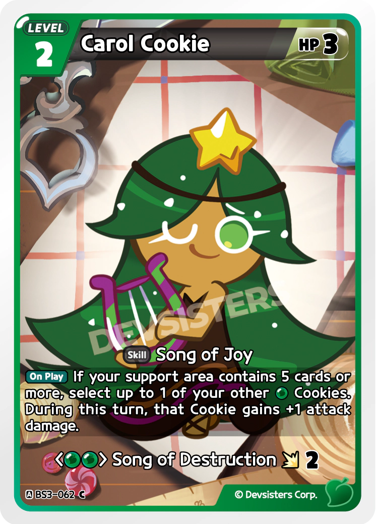 BS3-062 Carol Cookie