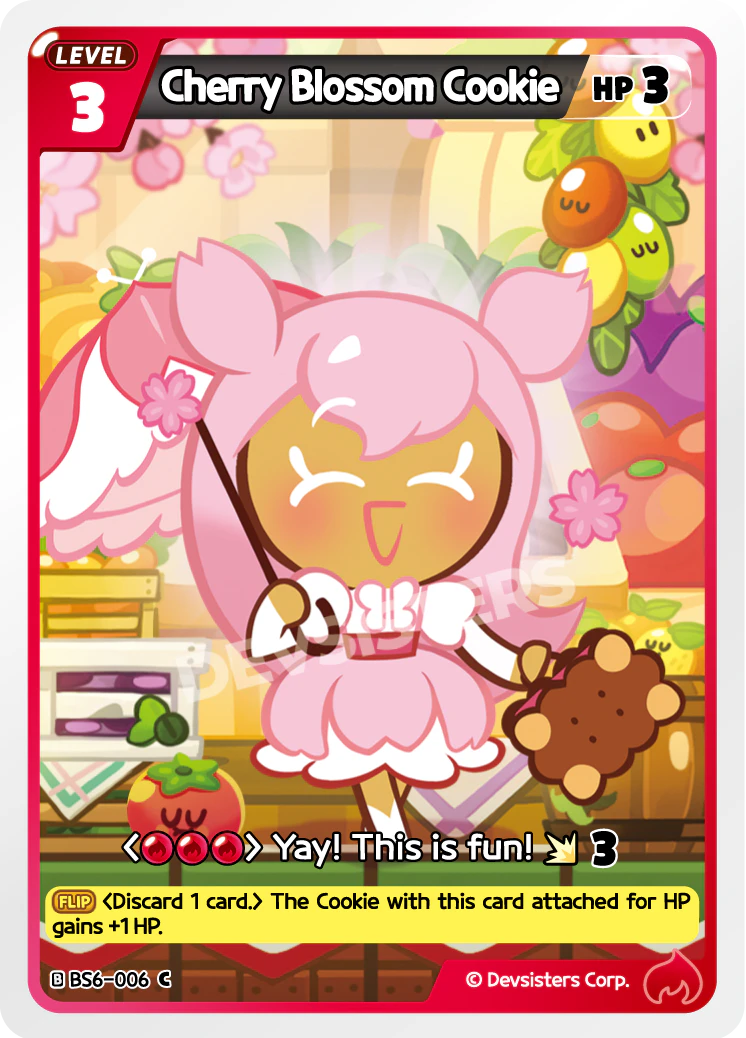 BS6-006 Cherry Blossom Cookie