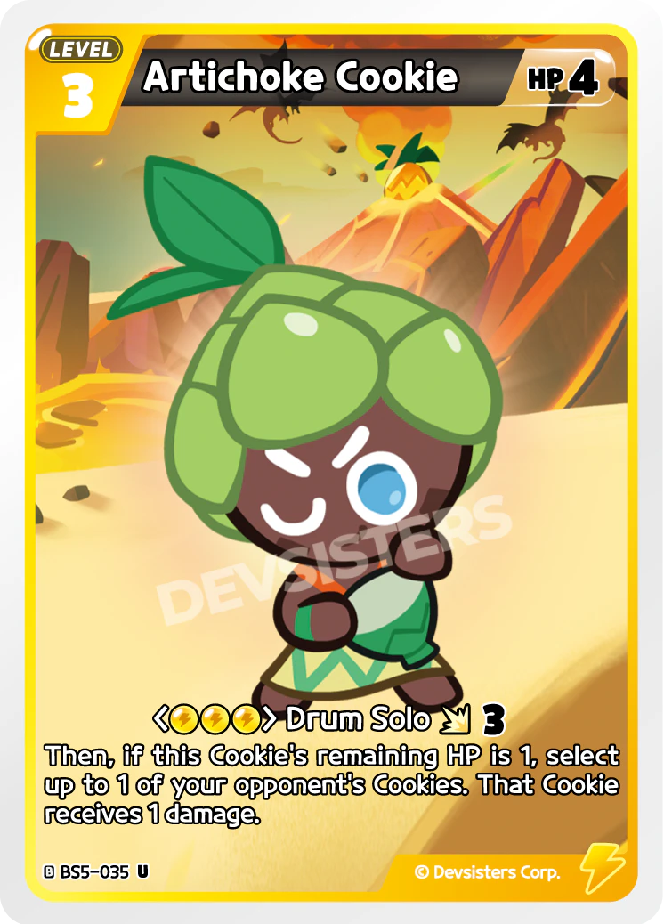 BS5-035 Artichoke Cookie
