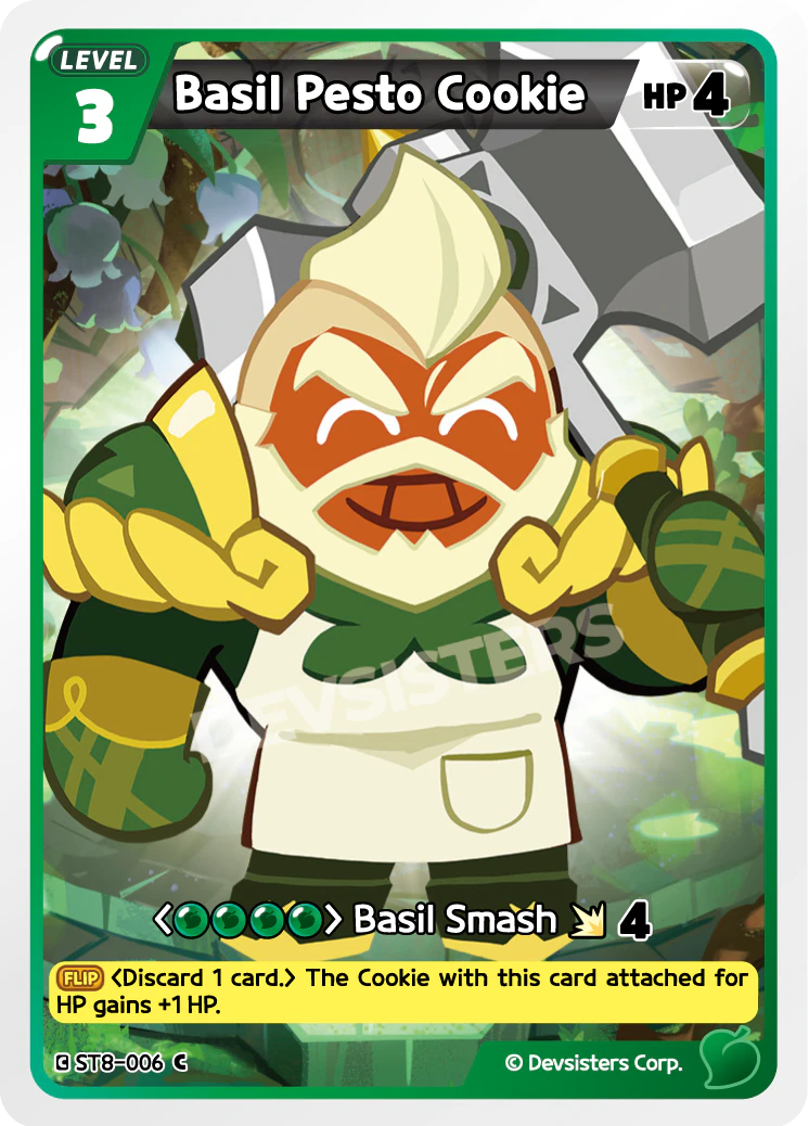 ST8-006 Basil Pesto Cookie