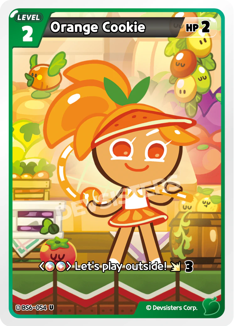 BS6-054 Orange Cookie