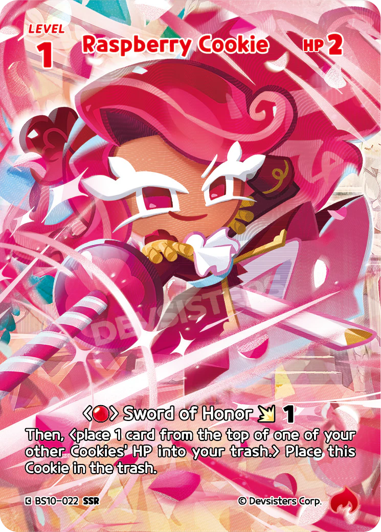 BS10-022@1 Raspberry Cookie